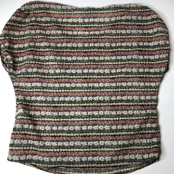 H.I.P Floral Made In USA Polyester Top Size Small‎ - Picture 6 of 10
